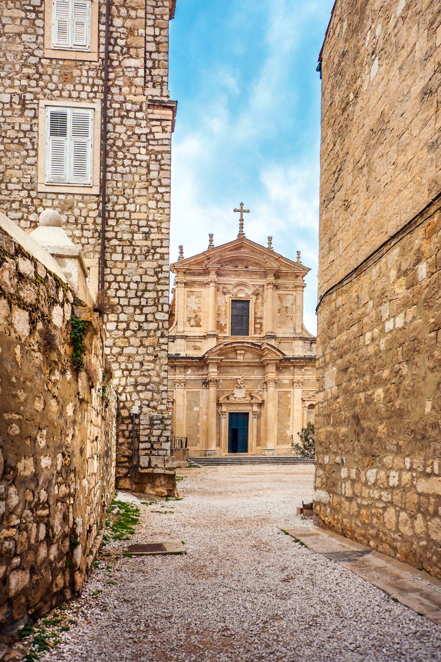 Crkva sv. Ignacija u Dubrovniku izvana